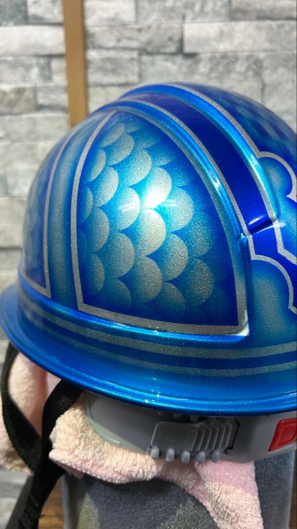 安全ヘルメット　作業ヘルメット　防災ヘルメット　カスタムペイント　デコトラ