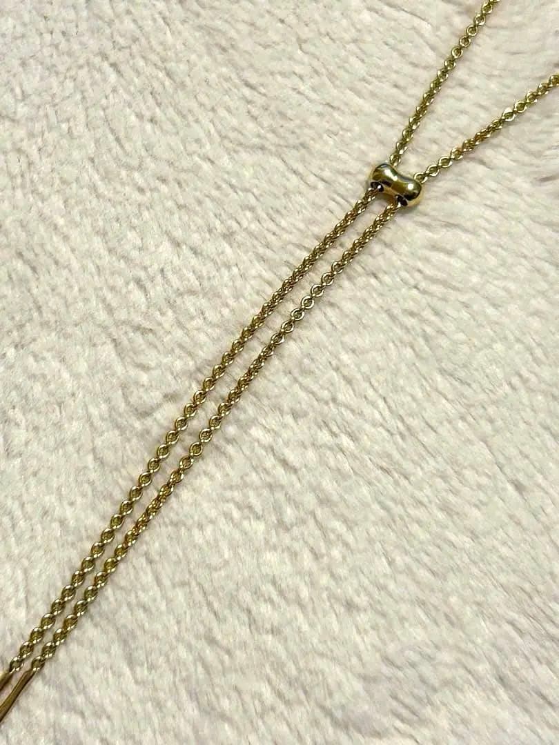 新品同様★PLOW★Cord Necklace Gold 70cmお値下げ不可