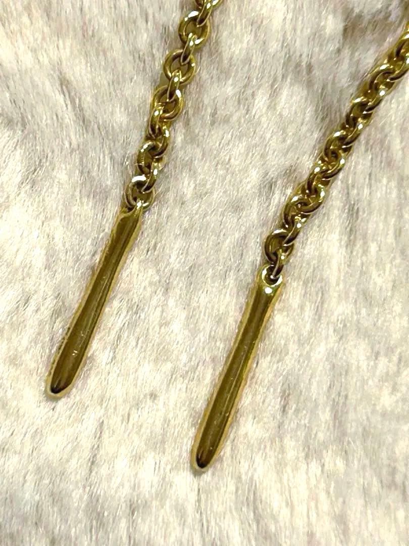 新品同様★PLOW★Cord Necklace Gold 70cmお値下げ不可