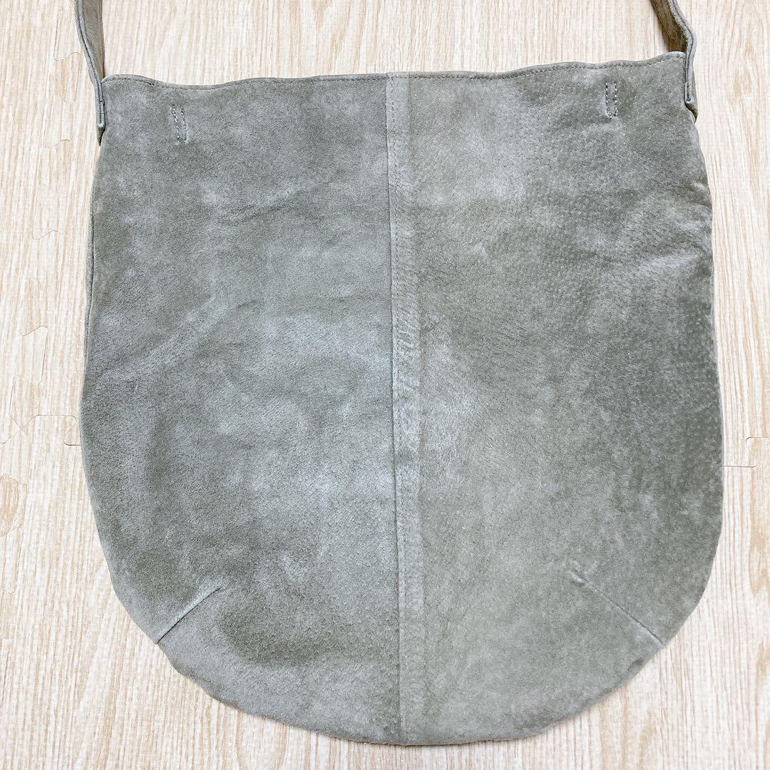 北欧暮らしの道具店　撥水スエードの2WAYトートバッグ　グレー