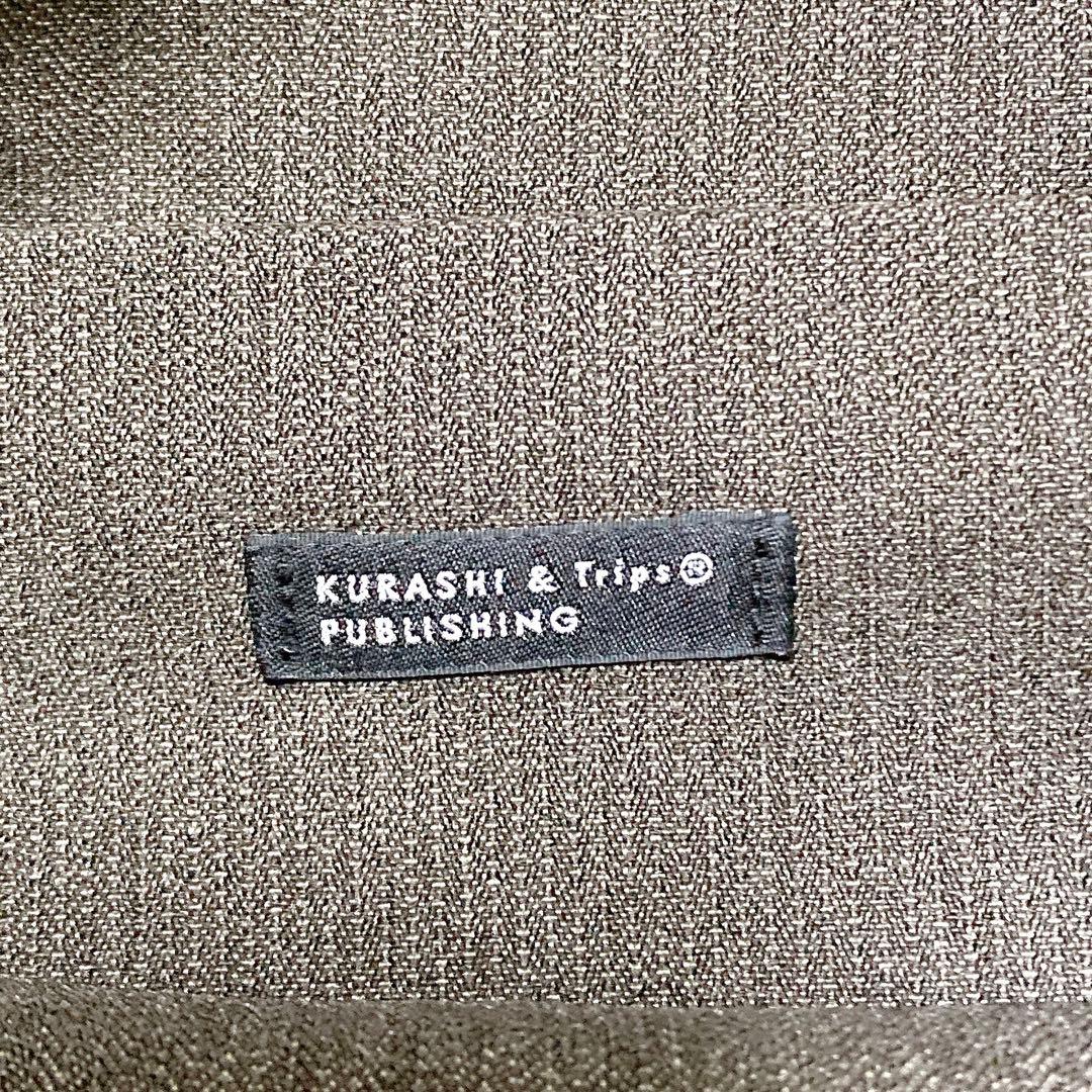 北欧暮らしの道具店　撥水スエードの2WAYトートバッグ　グレー