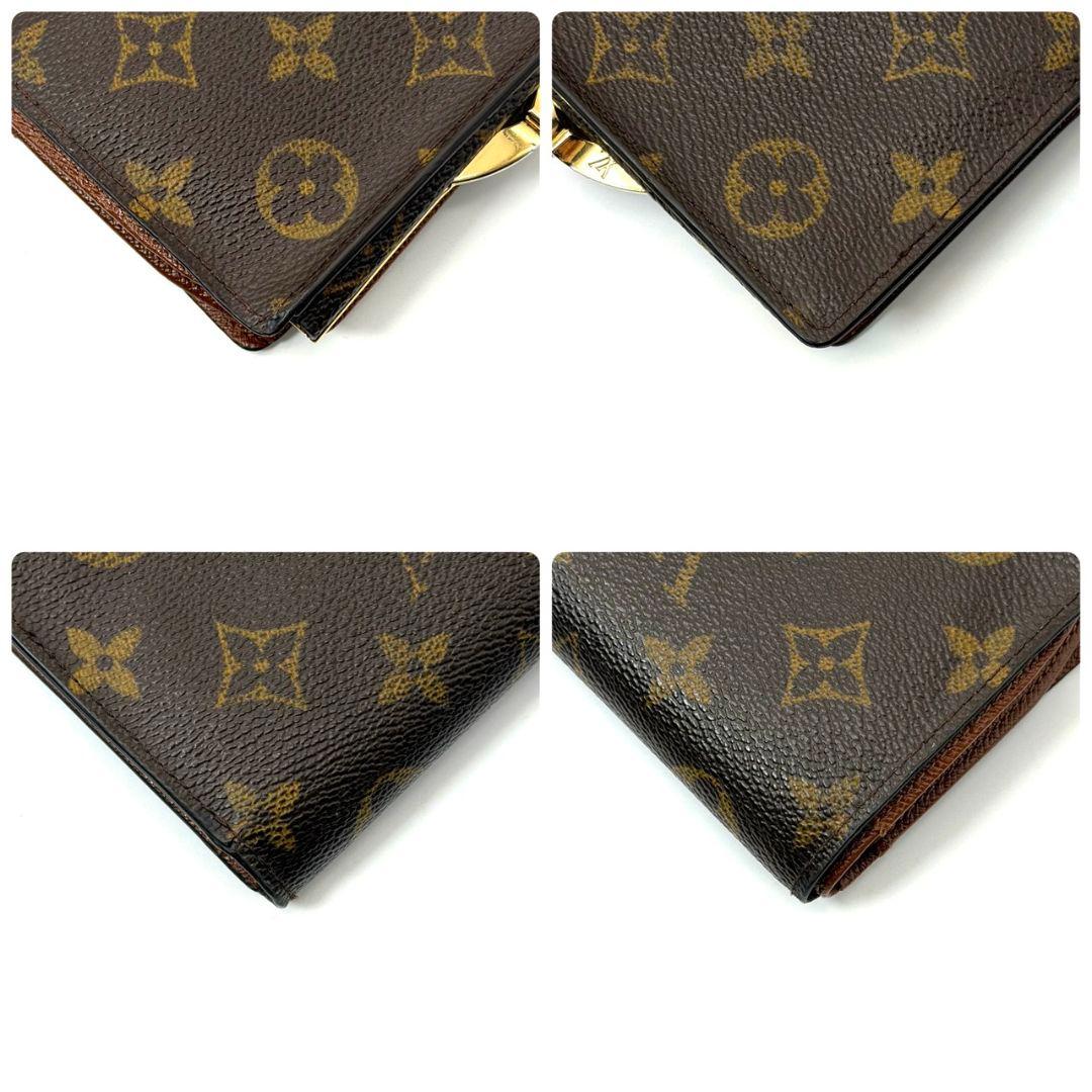 ルイヴィトン モノグラム ポルトモネ ビエ ヴィエノワ 財布 がま口 二つ折り