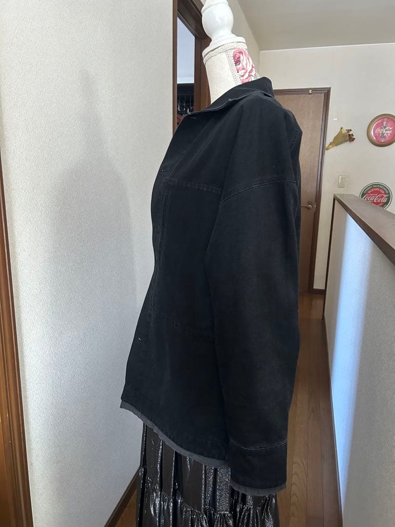 anuke アンヌーク　ブラックデニムジャケット　ほぼ新品