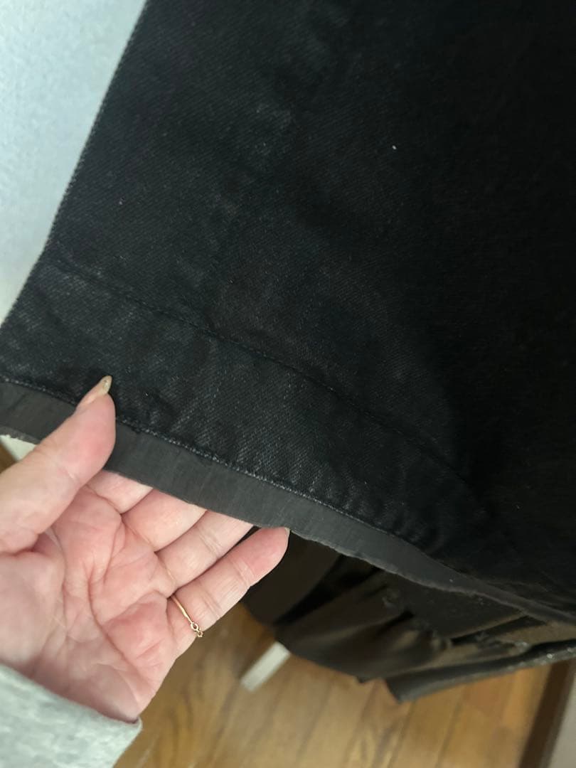 anuke アンヌーク　ブラックデニムジャケット　ほぼ新品