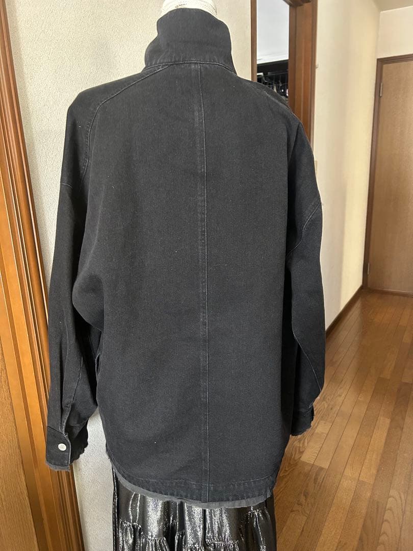 anuke アンヌーク　ブラックデニムジャケット　ほぼ新品