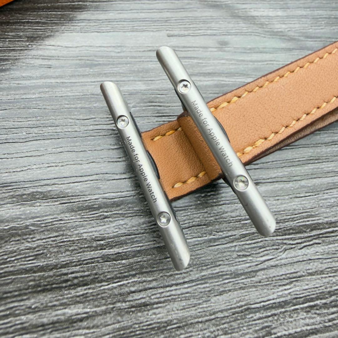 3103 Apple Watch エルメス　ゴールド　ドゥブルトゥール　二重