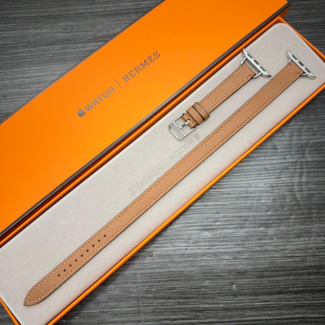 3103 Apple Watch エルメス　ゴールド　ドゥブルトゥール　二重