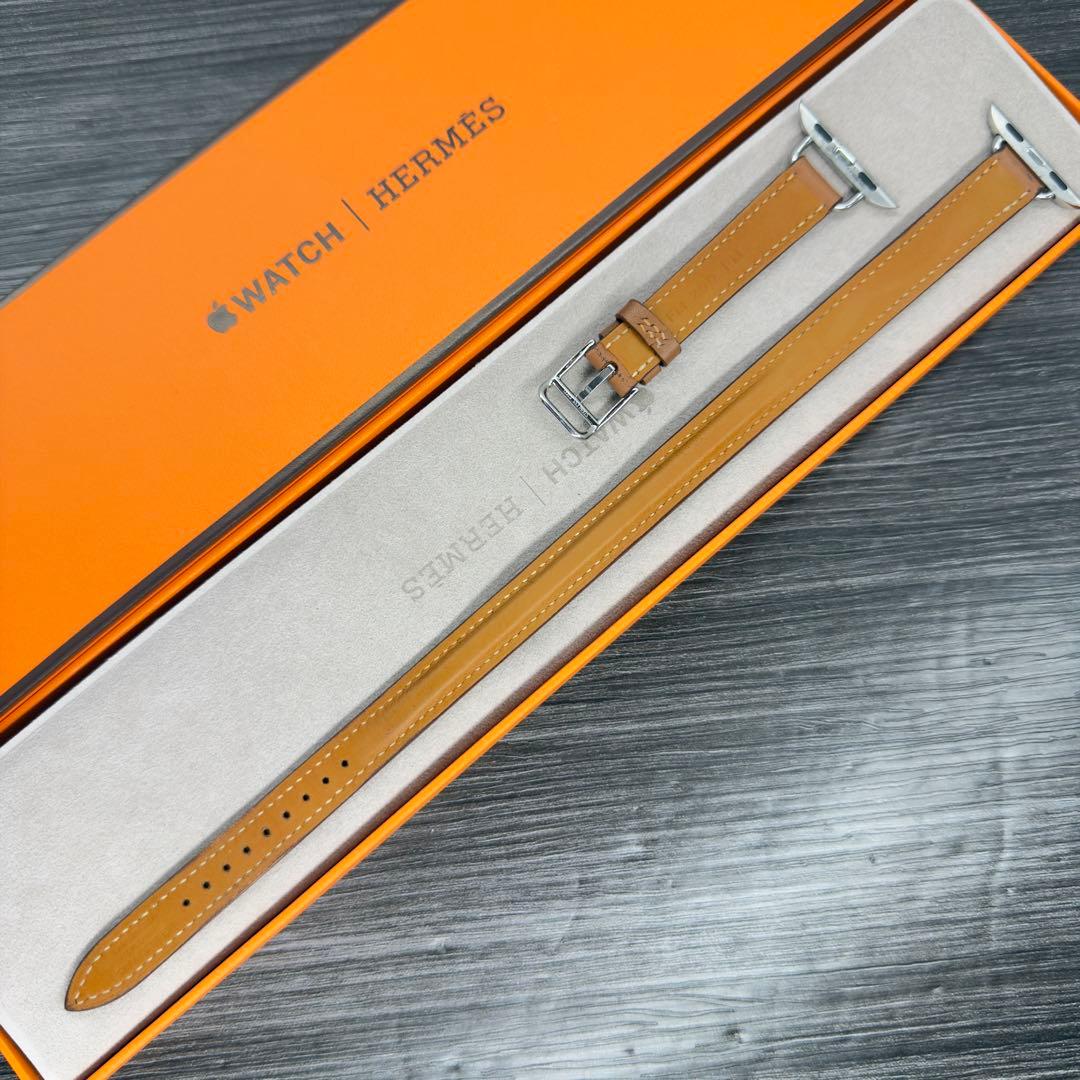 3103 Apple Watch エルメス　ゴールド　ドゥブルトゥール　二重