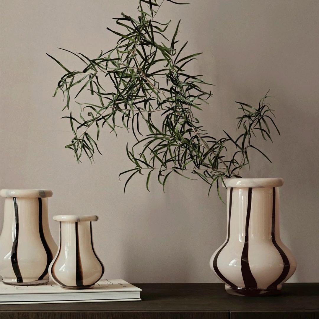 新品 ferm LIVING Riban Vase M 花瓶 ファームリビング