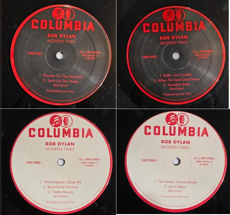 美品 ボブ・ディラン Modern Times USオリジナル盤 シュリンク付