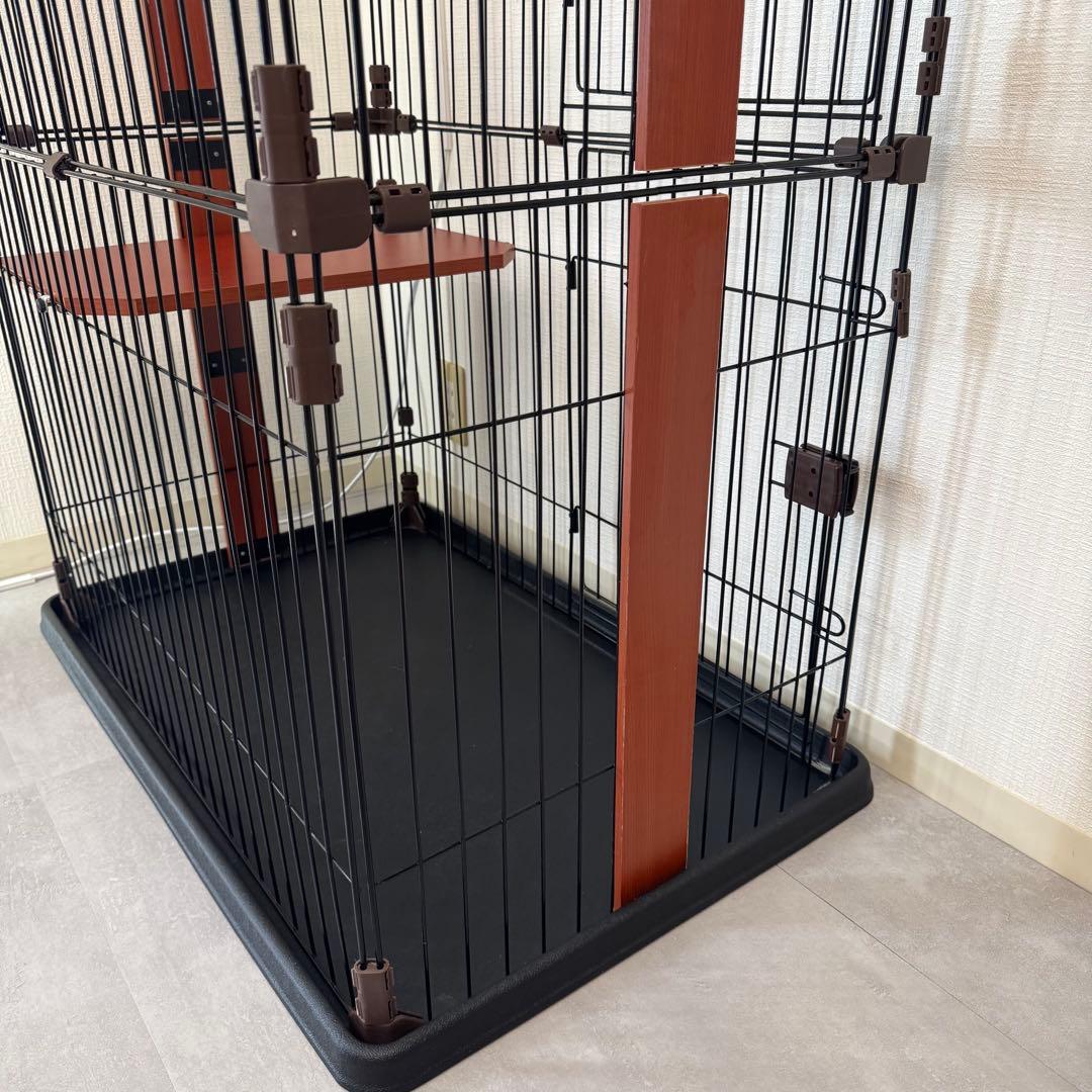 早いもの勝ち　キャットケージ　木製　3段　おしゃれ