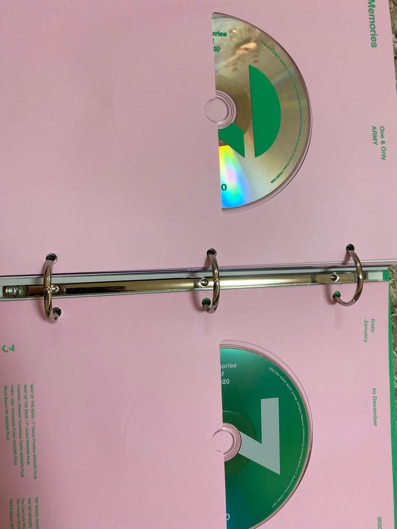 BTS キット、MAP OF SOUL、Memories、DVD