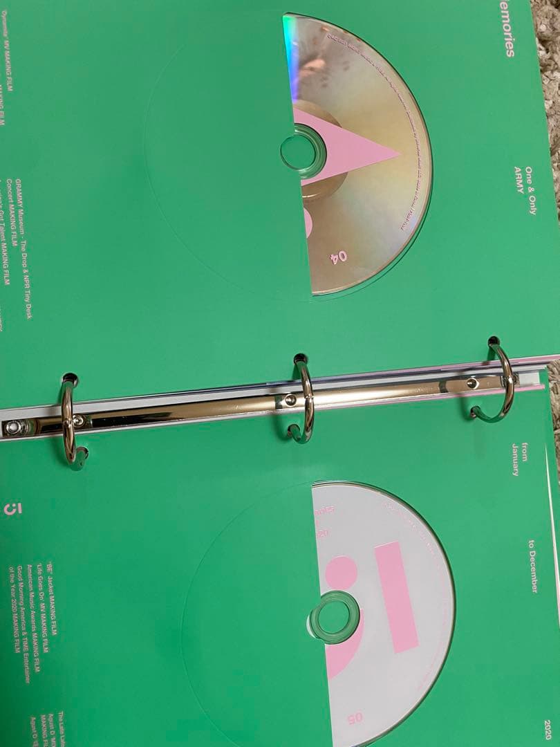 BTS キット、MAP OF SOUL、Memories、DVD