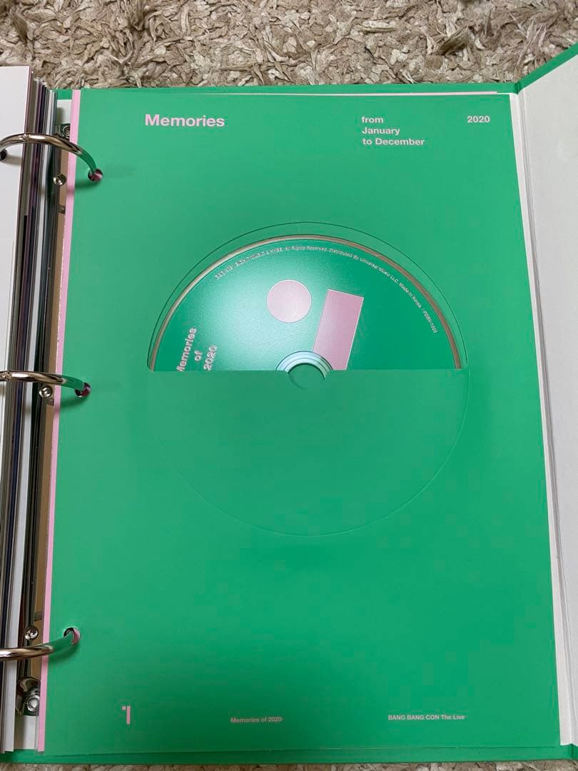 BTS キット、MAP OF SOUL、Memories、DVD