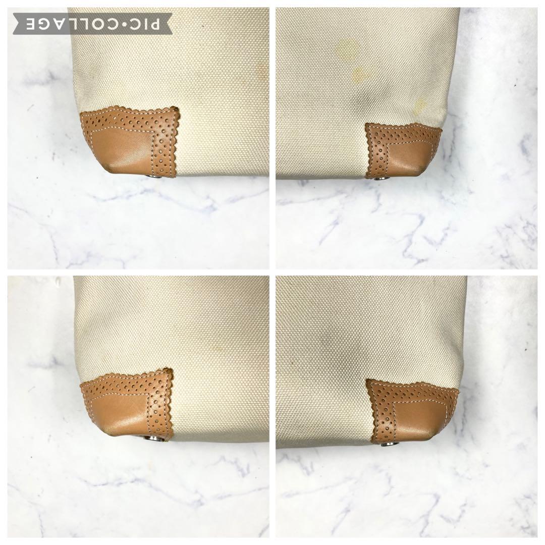 バーバリー ブルーレーベル トートバッグ ホースロゴ キャンバス