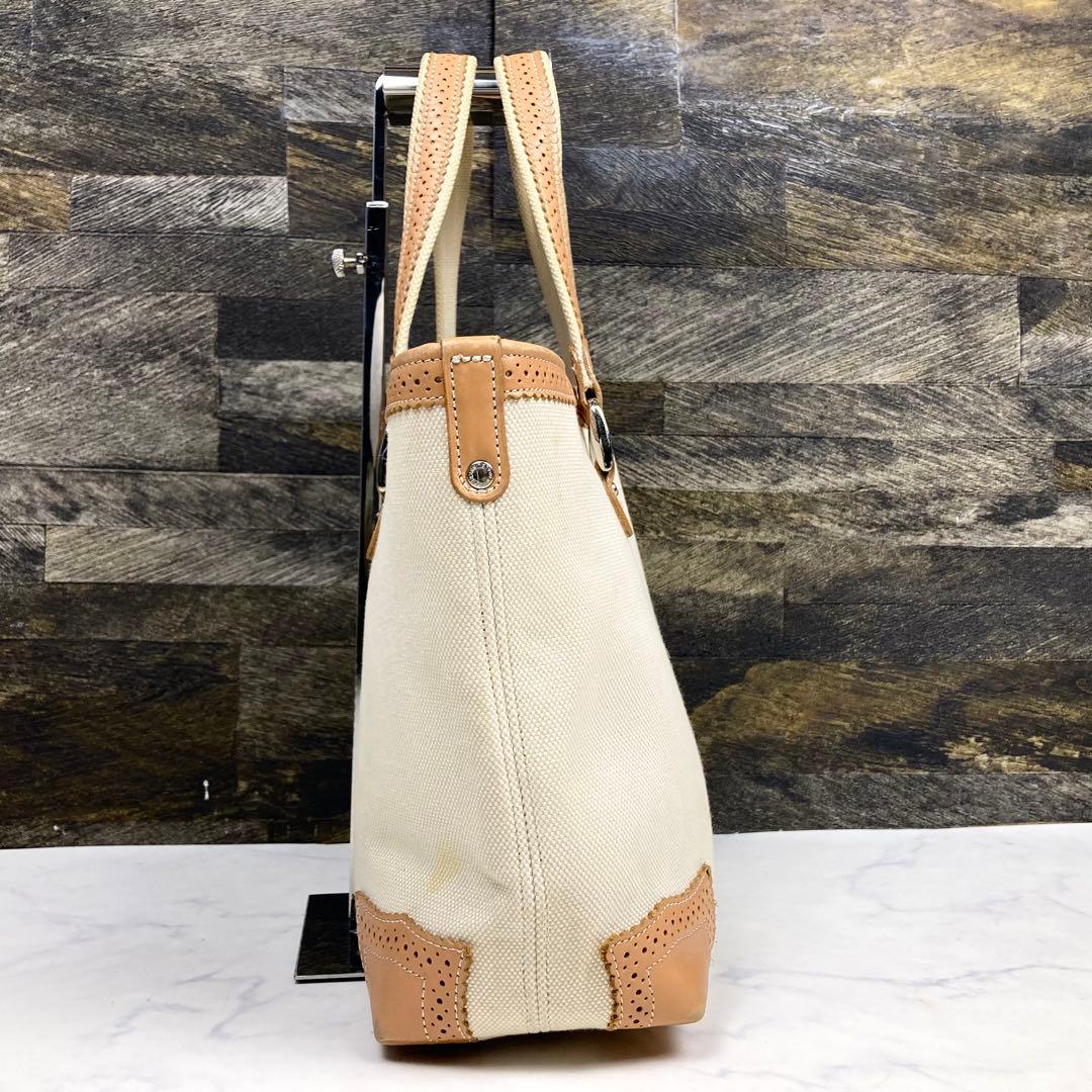 バーバリー ブルーレーベル トートバッグ ホースロゴ キャンバス