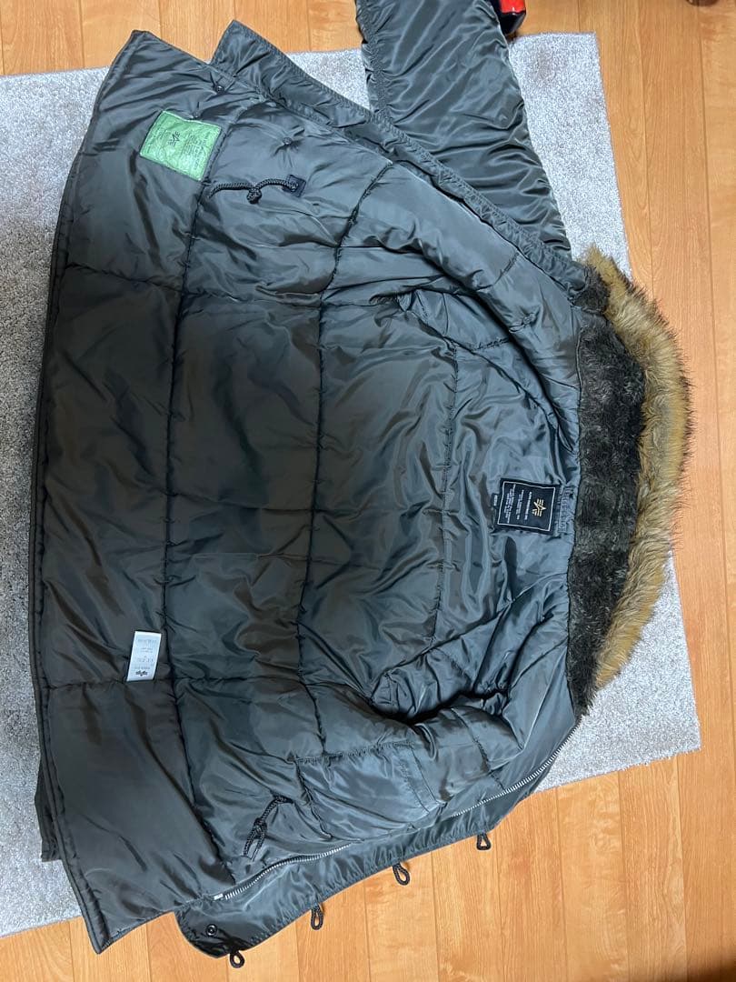 【美品】Alpha industries N-3B タグ付き