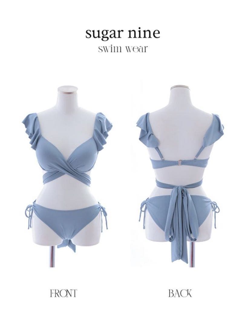 ショルダーフリルクロスビキニ [M186-SW-23NN-3]