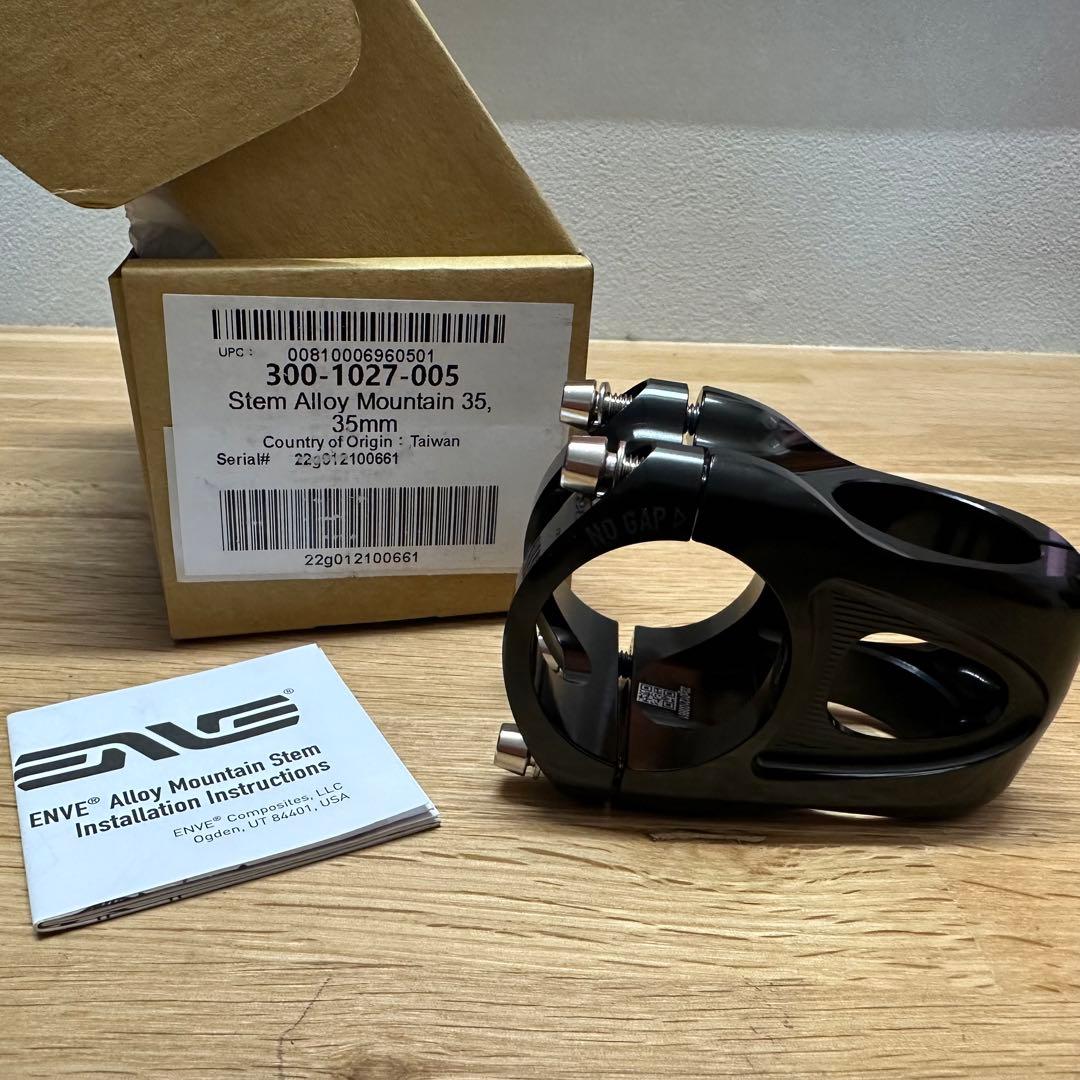 新品 Enve Alloy Mountain Stem 35mm