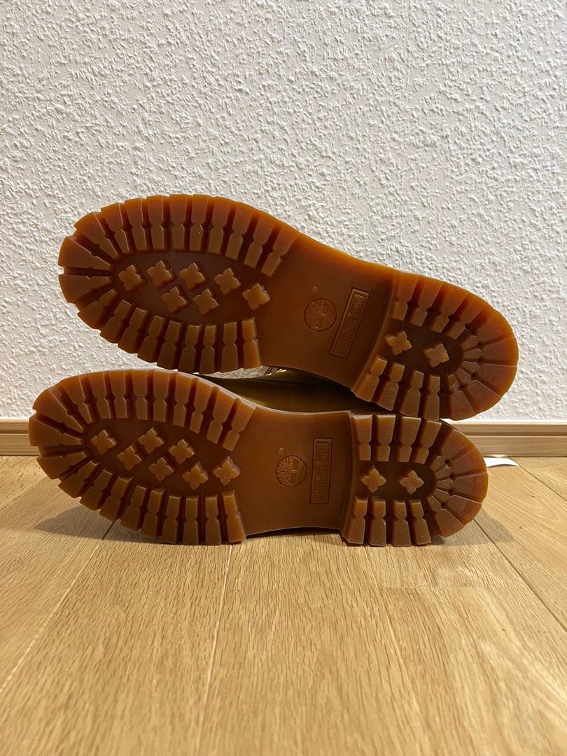 Timberland ベージュ ハイカットブーツ 箱付き