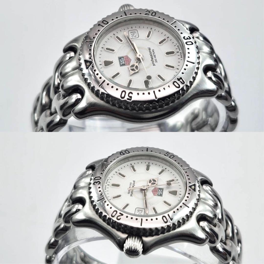 タグホイヤー　セル プロフェッショナル　WG1312 シルバー　ホワイト　デイト