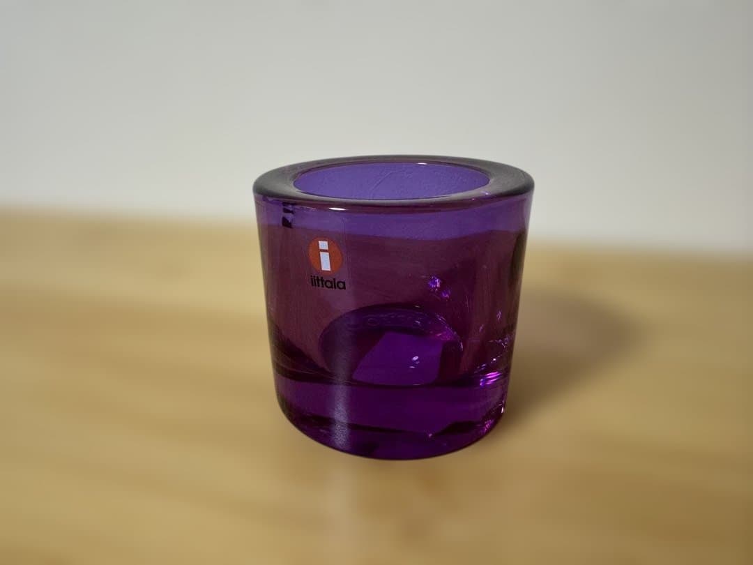 バ*☆様 【希少】 amethyst/ kiviガラスキャンドルホ