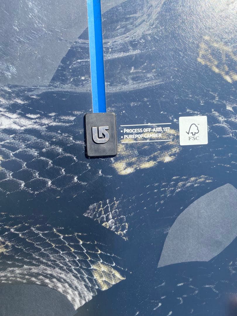 バートンBurton PROCESS OFF AXIS 157 スノーボード