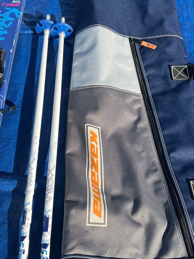 SPAKJ 106 スキーセット ブーツ・ストック・バッグ、ゴーグルのおまけ付き