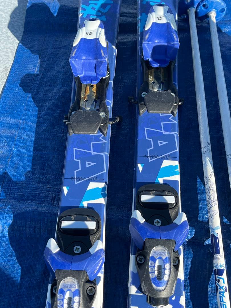 SPAKJ 106 スキーセット ブーツ・ストック・バッグ、ゴーグルのおまけ付き