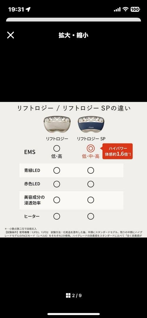 「YAMAN」ヤーマン リフトロジーYJFD1N 美顔器