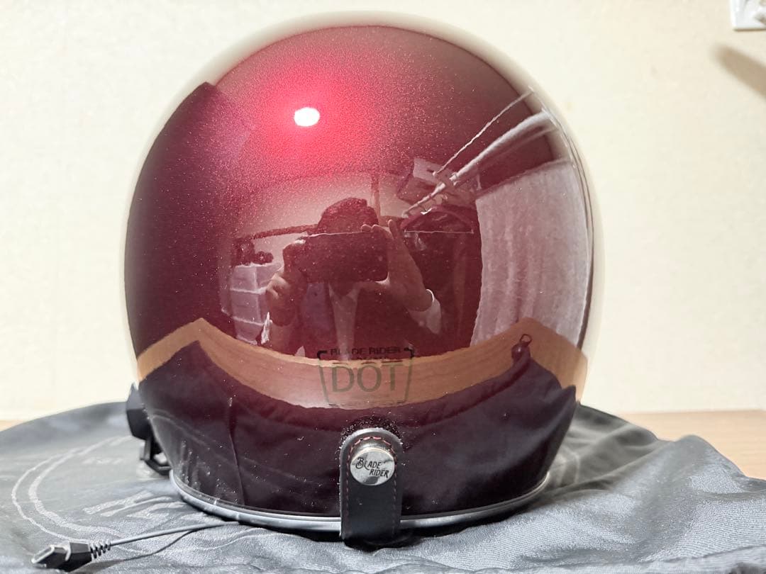 ブレイドライダー（BladeRider）　ヘルメット　台湾製　ブラックチェリー