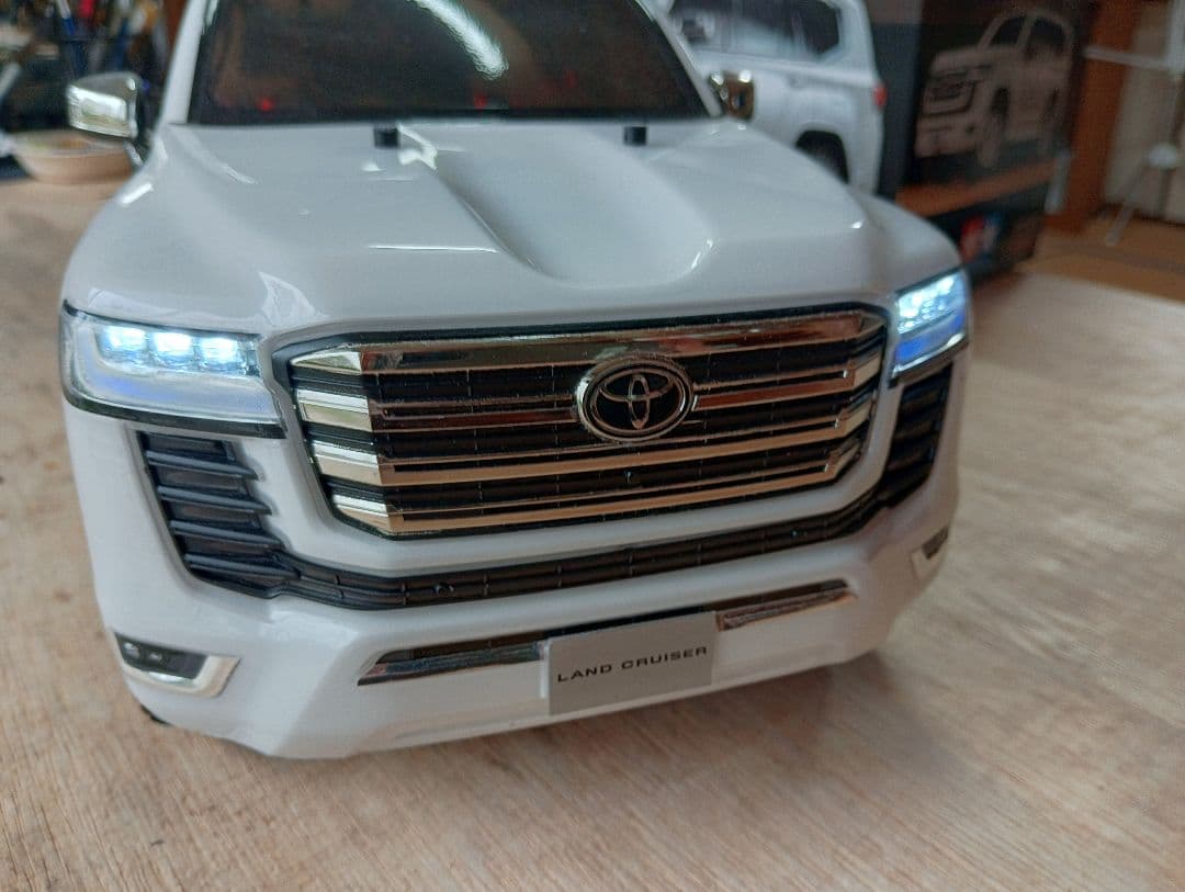 メカ付 タミヤ トヨタ ランドクルーザー 300 CC-02シャーシ ラジコン