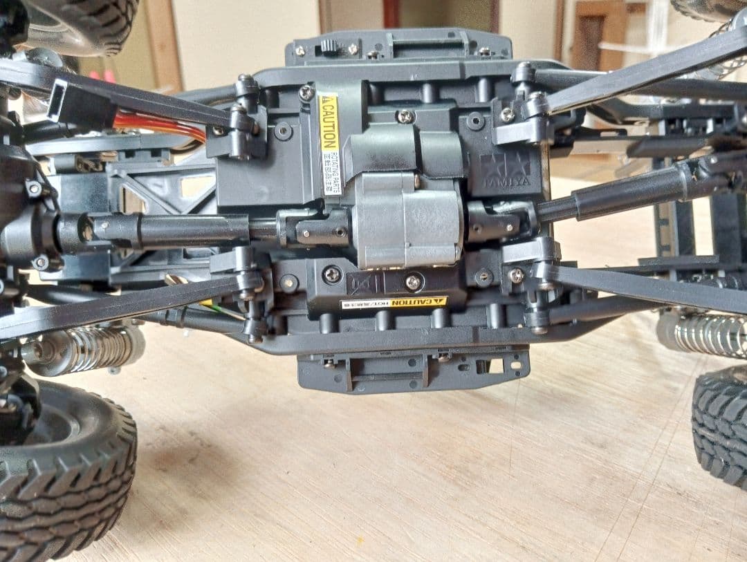 メカ付 タミヤ トヨタ ランドクルーザー 300 CC-02シャーシ ラジコン