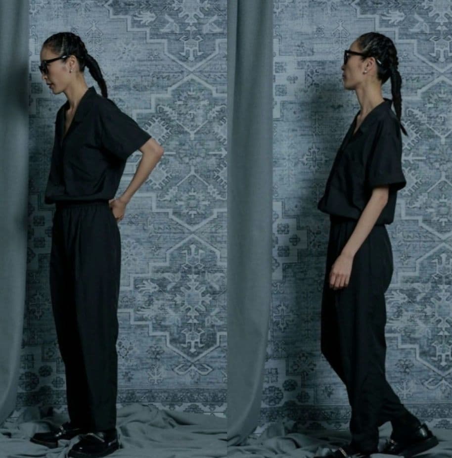 トーマスマグパイ 黒 オールインワン 38サイズ