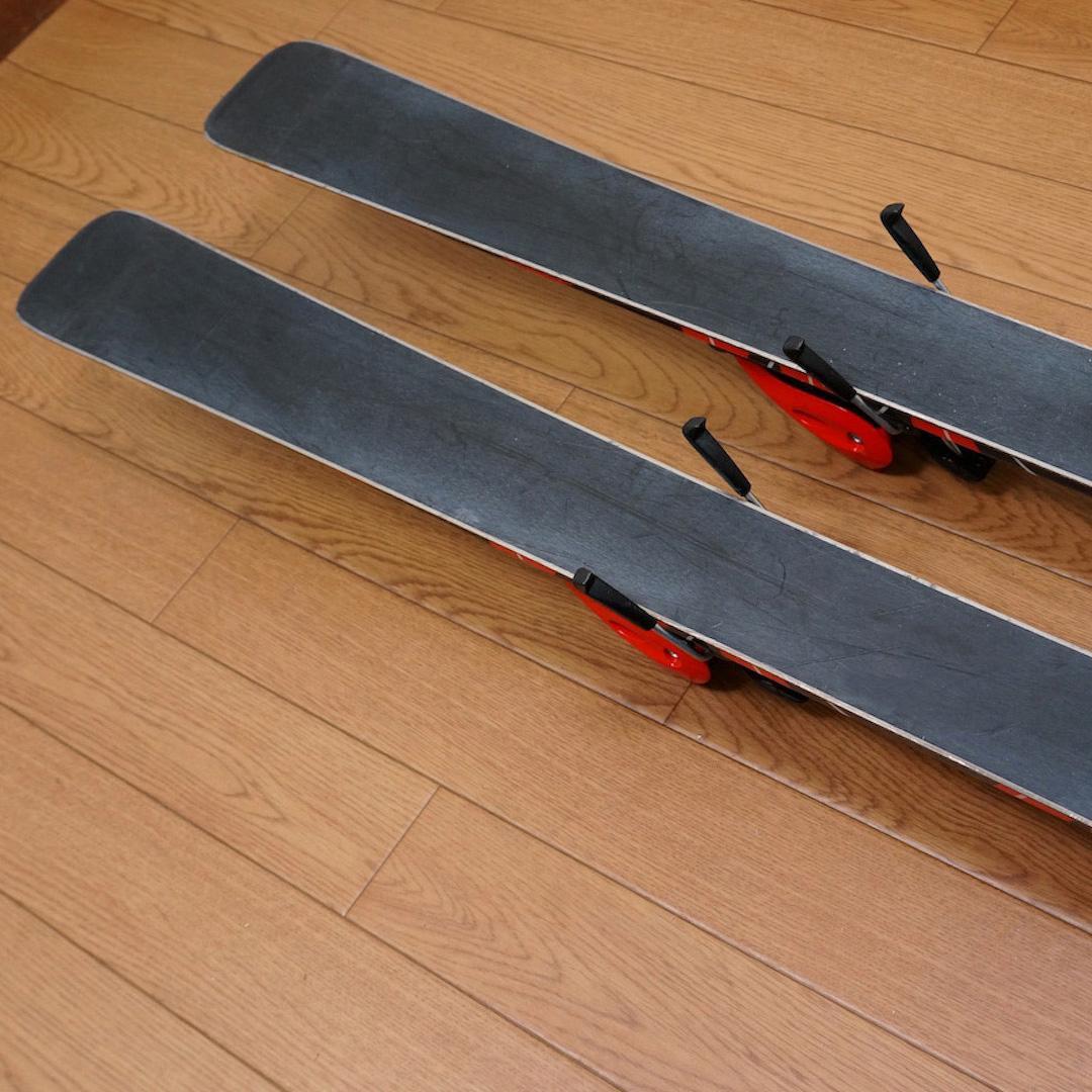 メンテ済 128cm 靴23cm CARVING スキーセット