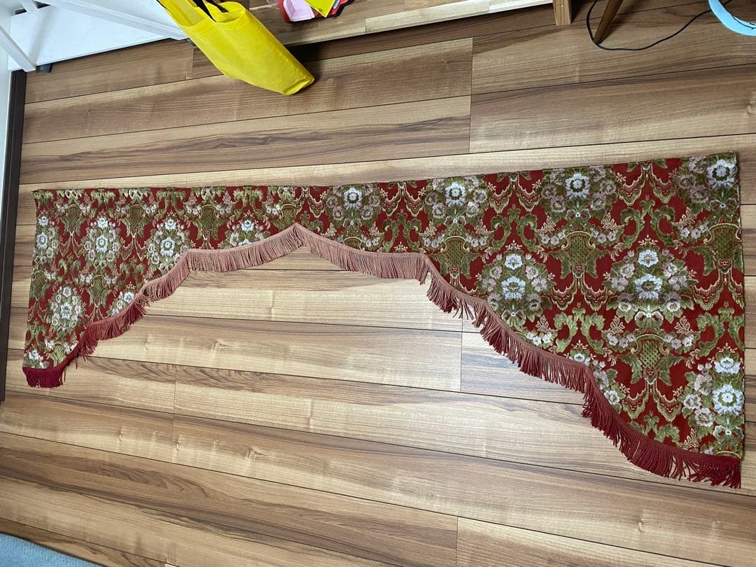 金華山　花かご　カーテンセット