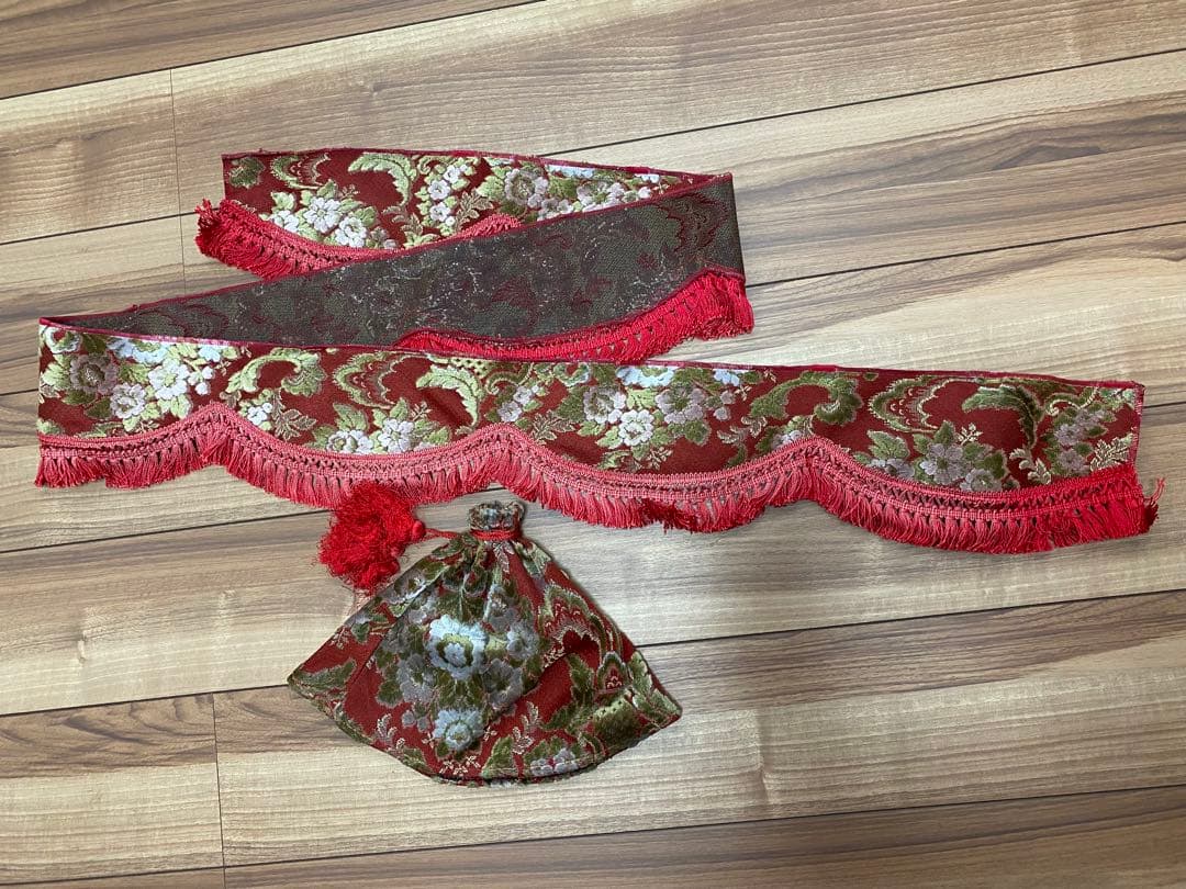 金華山　花かご　カーテンセット