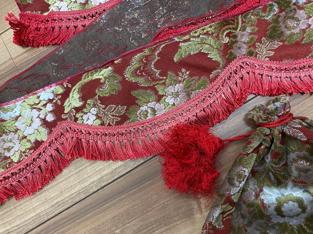 金華山　花かご　カーテンセット