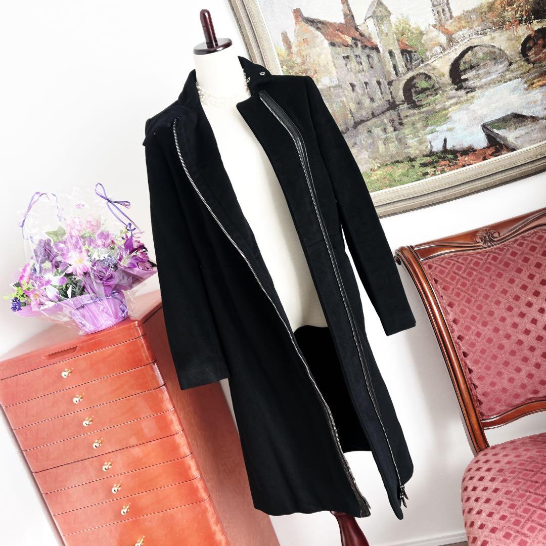 希少　Gucci〈グッチ〉 カシミヤ　ブレンド モード　チェスター　コート