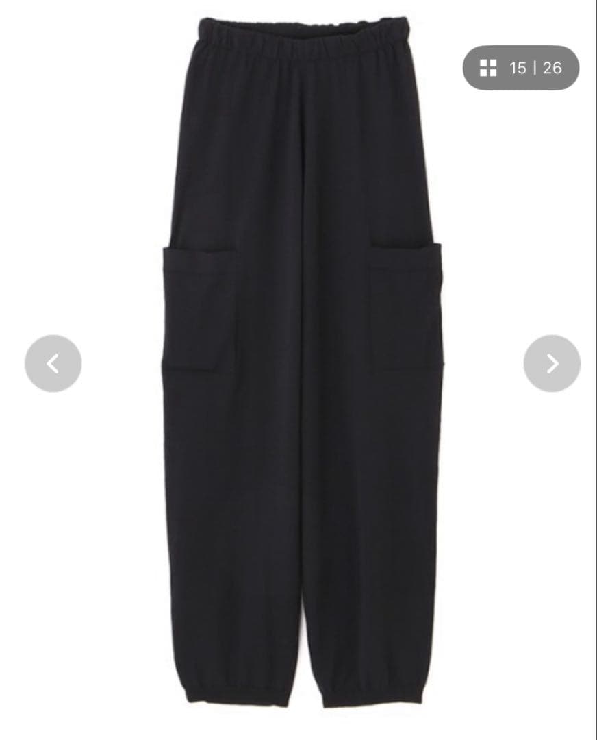 試着のみ　ETRE TOKYO サイドポケットベアニットオールインワン S