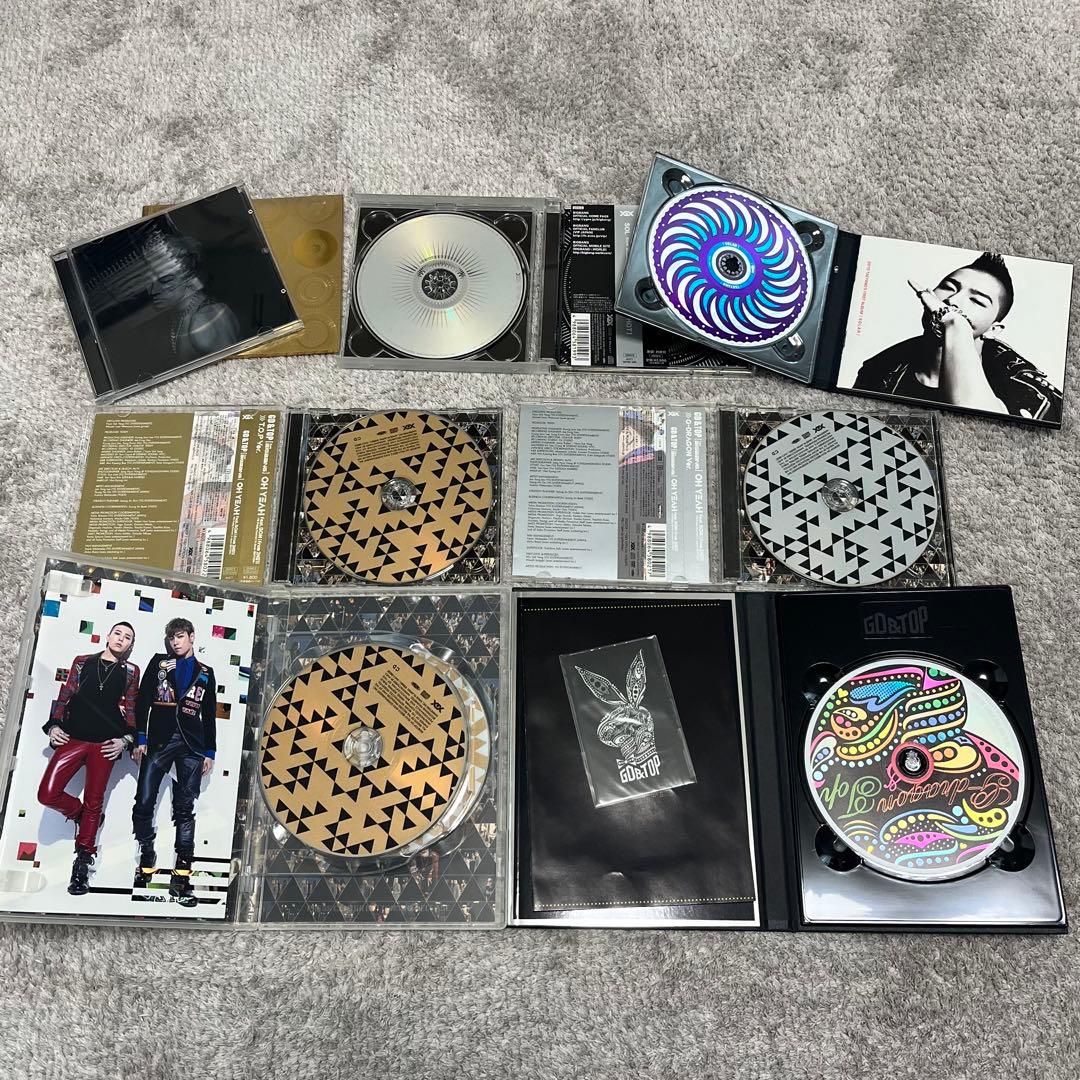 BIGBANG G-DRAGON GD&TOP SOL CD DVD まとめ売り