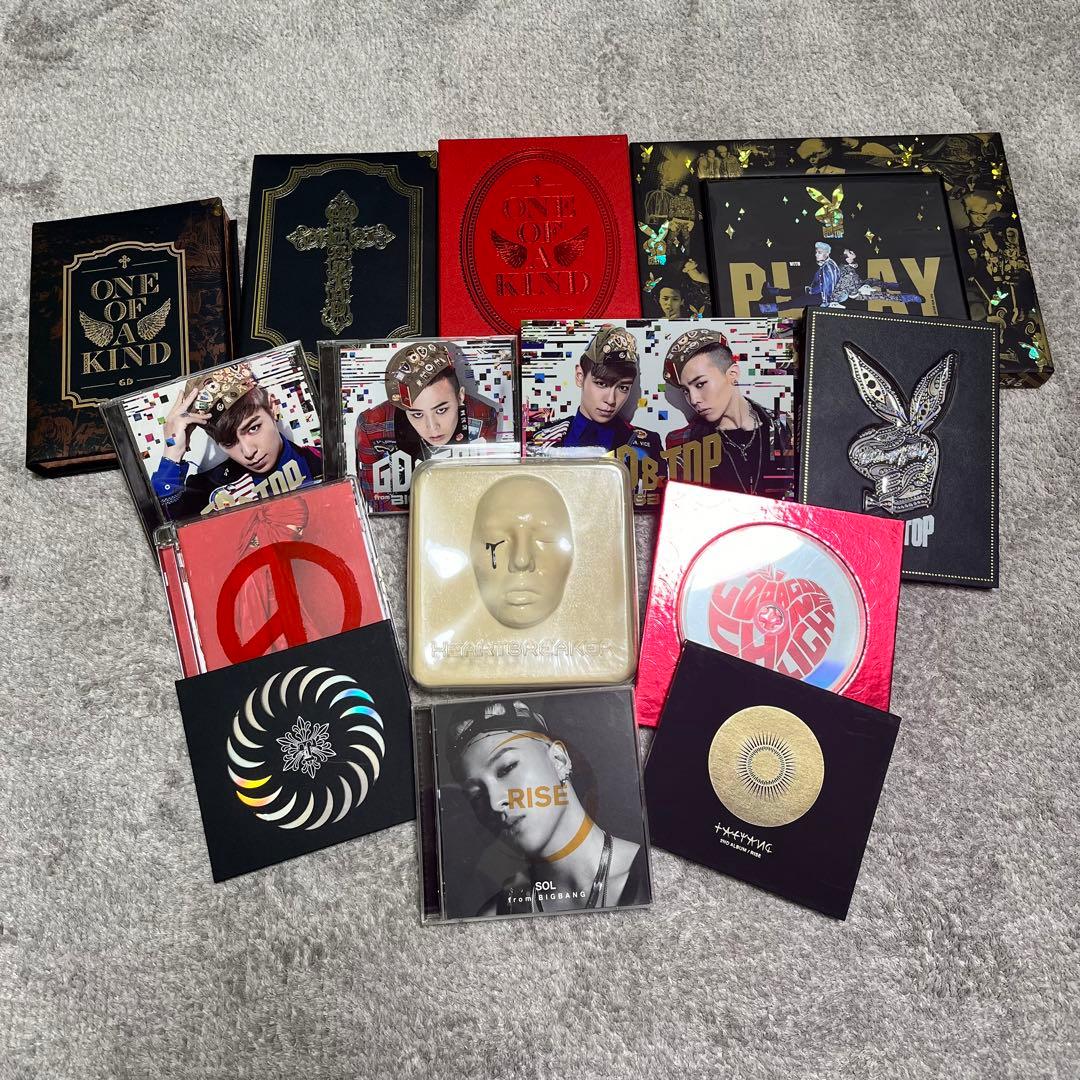 BIGBANG G-DRAGON GD&TOP SOL CD DVD まとめ売り
