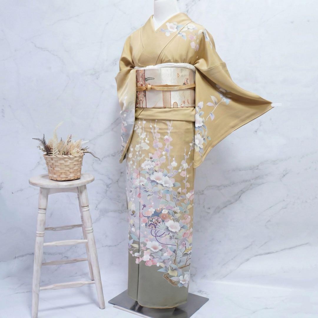 訪問着 フルセットa522卒業式　入学式　お宮参り　七五三　結婚式