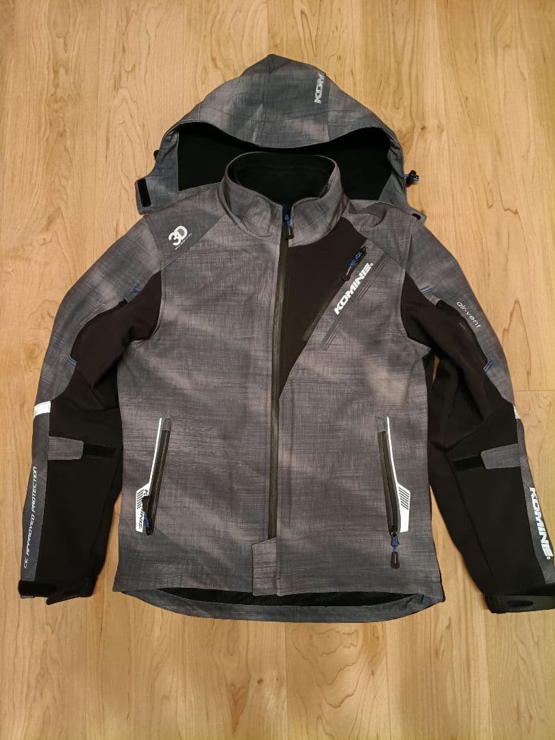 コミネ　ソフトシェルウィンターパーカー　JK-579 Mサイズ　冬用