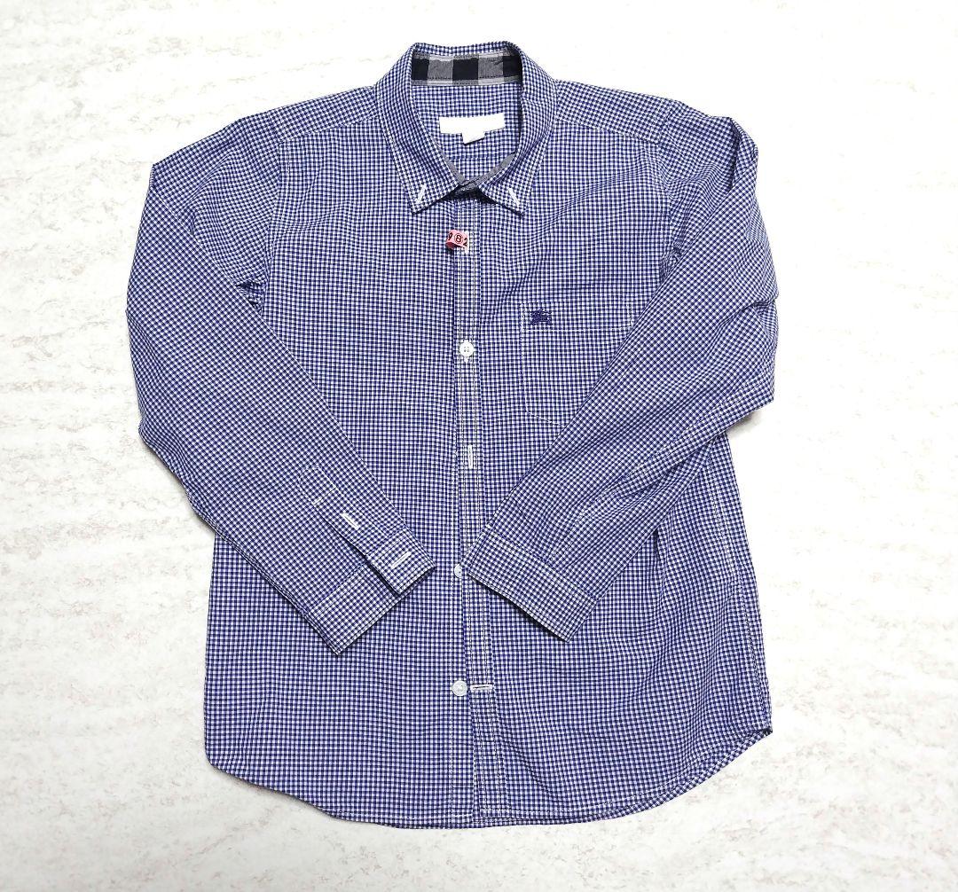 美品✨BURBERRY ✨ ネイビー スーツ４点セット　１２８cm