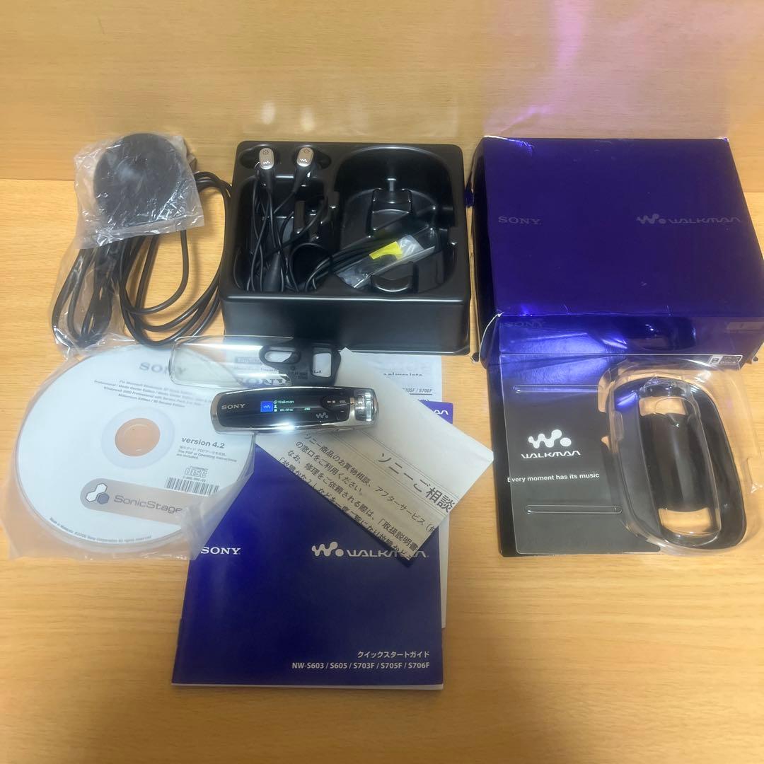 SONY WALKMAN NW-S703F BLACK 未使用新品 オマケ付き