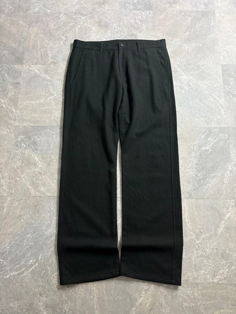 2005AW コムデギャルソンオム 縮絨ウール ノータックスラックス L 日本製