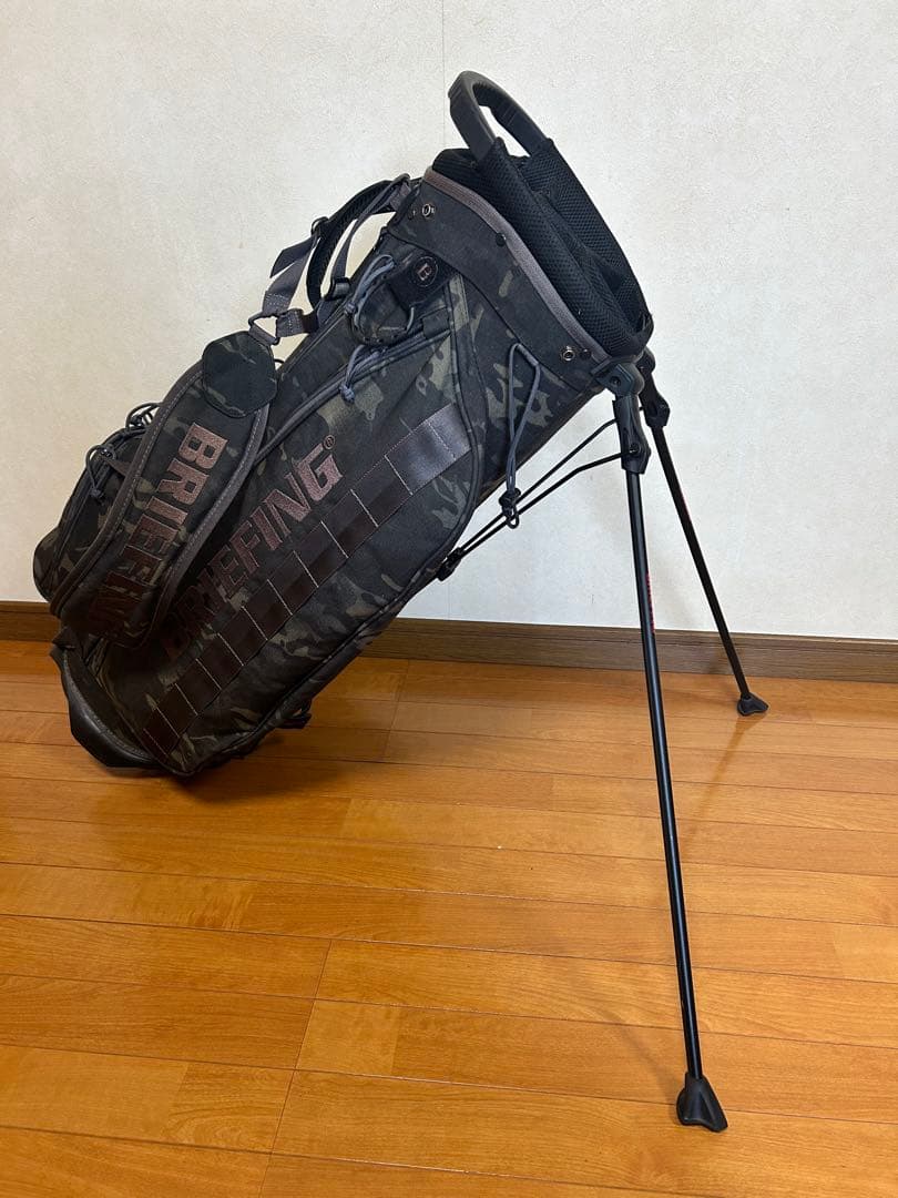 BRIEFING 迷彩柄 キャディバッグ