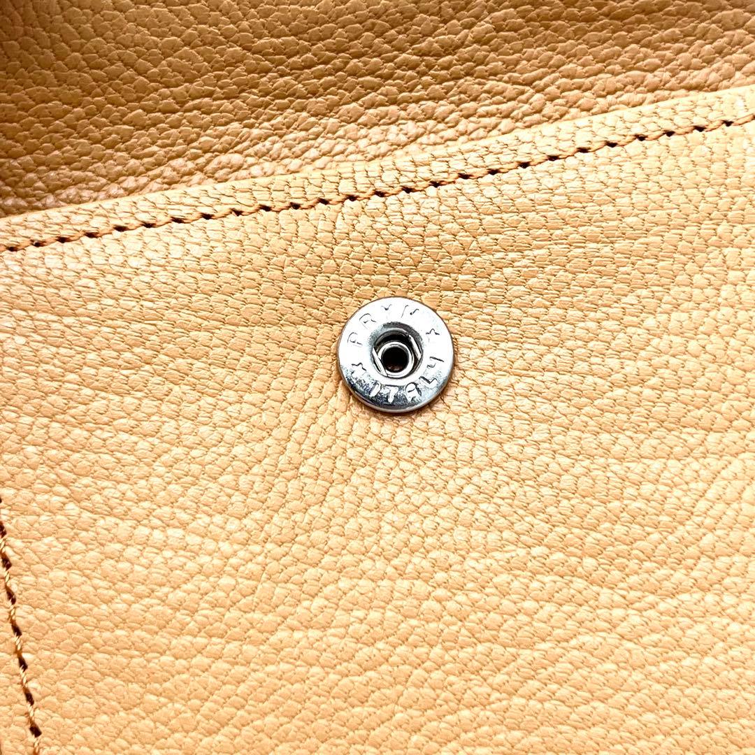 【新品未使用品】PORTER ダブル　二つ折り財布　レザー　ブラック×オレンジ