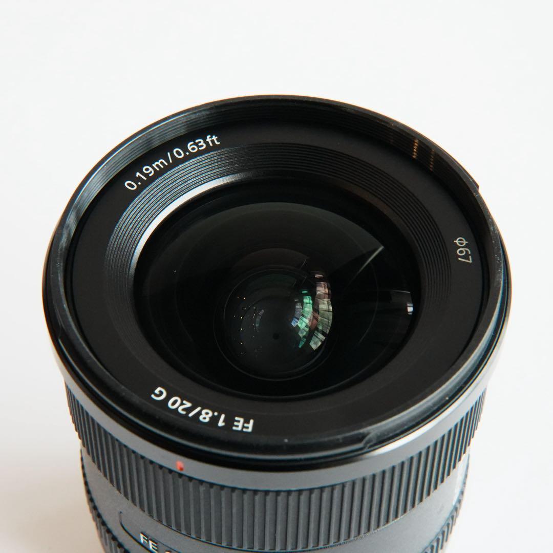 【美品】SONY FE 20mm F1.8 Gレンズ　SEL20F18G